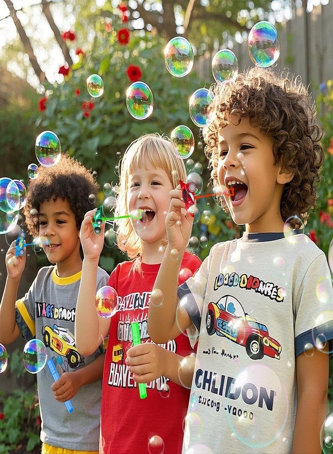 Winrayk Race Car Party Favors, 24Pcs Cars Themed Mini Bubble Wands for Kids Bubbles Bulk with Detachable Topper (6 Styles & Colors), Summer Pool Beach Birthday Supply Goody Bag Stuffer Classroom Prize - Image 4